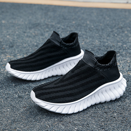 Damen Atmungsaktive Slip-On Sneakers mit Komfortdämpfung EB