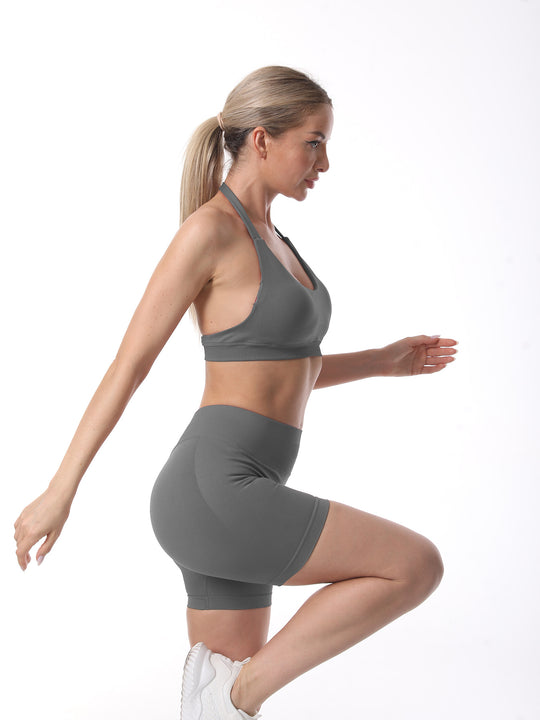 Damen Sport-BH und Shorts Set EB