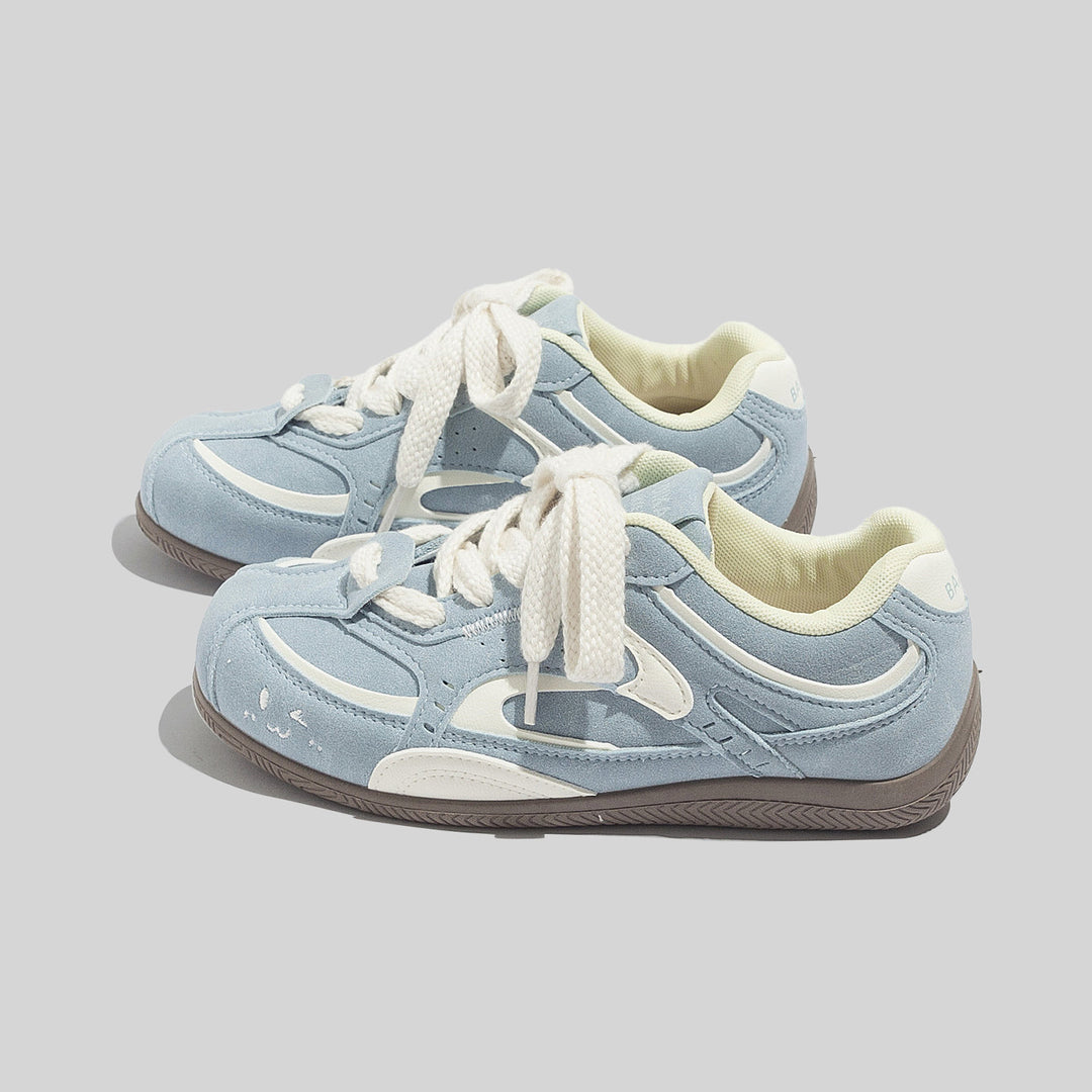Damen Sportliche Sneakers mit atmungsaktivem Obermaterial und rutschfester Sohle EB