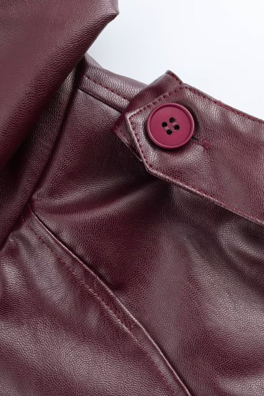 EB | Kunstleder Bequeme Jacke