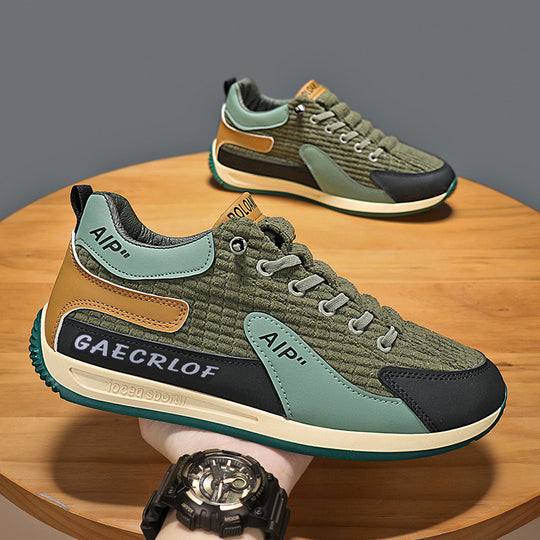 Damen Sneakers mit strukturierter Oberfläche und dämpfendem Sohlenprofil EB