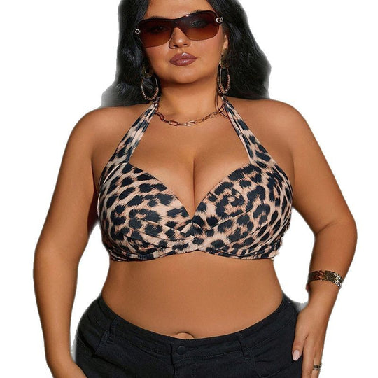 Damen Bandeau-Bikini mit stylishen Bindebändern EB