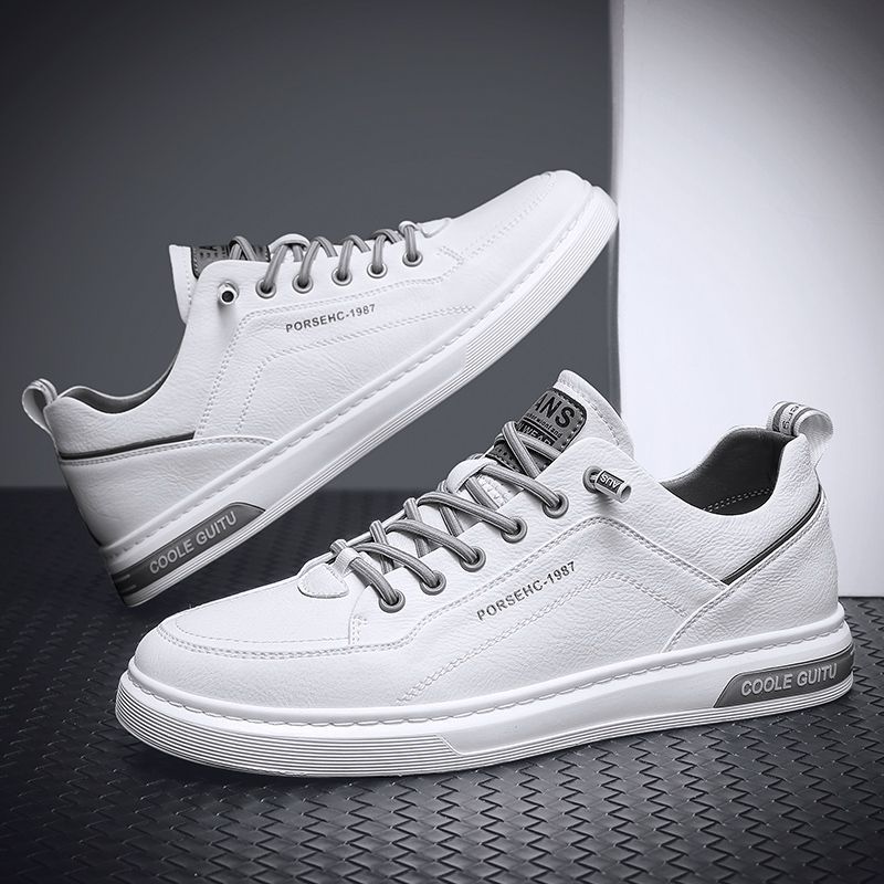 Damen moderne und sportliche Freizeitschuhe mit langlebigem Lederoberteil und atmungsaktiver Sohle EB