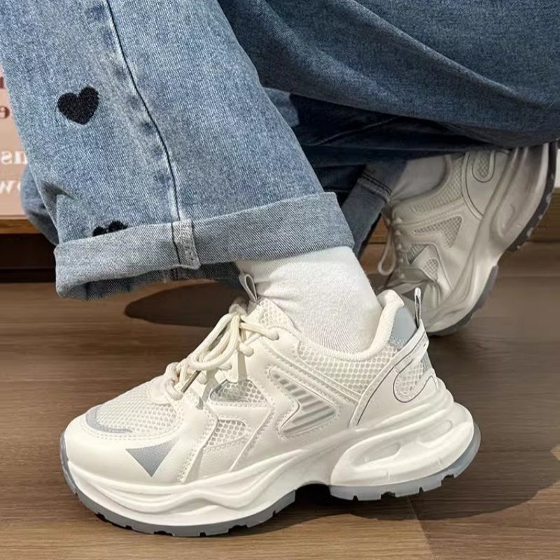 Damen Atmungsaktive Fitness-Sneaker mit dämpfender Sohle und modernem Design EB