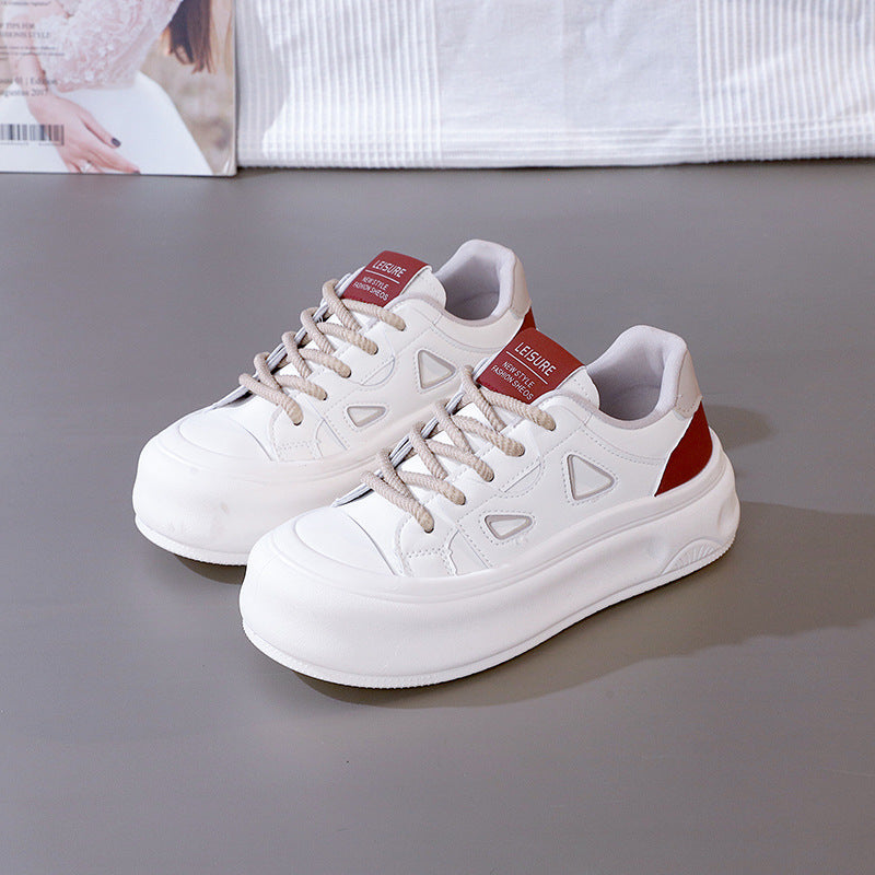Damen Modische Plattform Sneakers EB