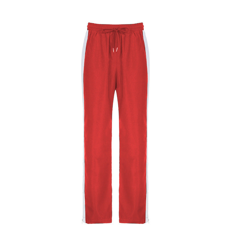 Damen nan kurz geschnittene sportliche Cropped-Bomberjacke mit durchgehendem Reißverschluss und tailliertem Kordelzug EB