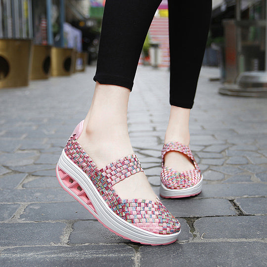Damen Komfortable und modische Slip-On Schuhe EB
