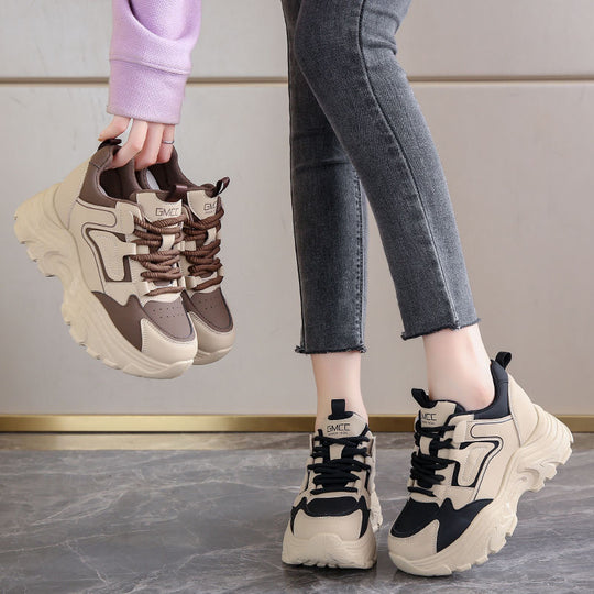 Damen Bequeme Sneaker mit atmungsaktivem Obermaterial und rutschfester Sohle EB