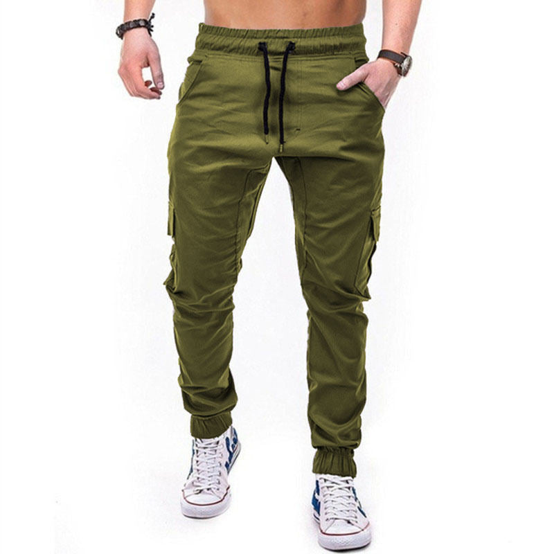 Herren cargo Jogginghose mit elastischem Bund und praktischen Seitentaschen EB