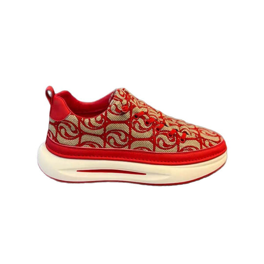 Damen Modische Slip-On Sneakers mit einzigartigem Design und Komfortsohle EB