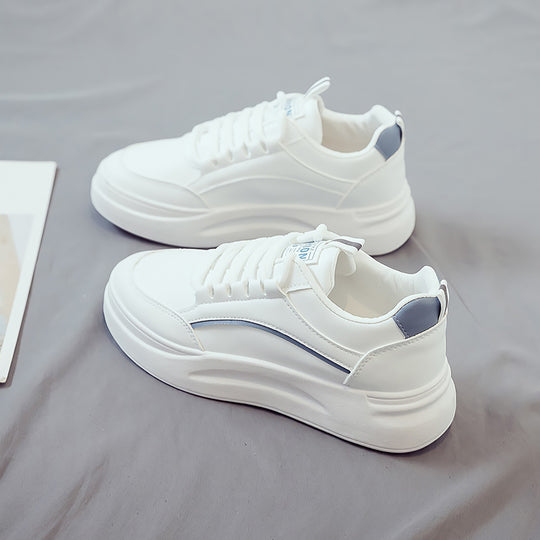 Damen modebewusste Sneakers mit trendiger Sohle EB