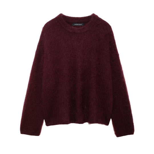 Damen Weicher, flauschiger Pullover EB