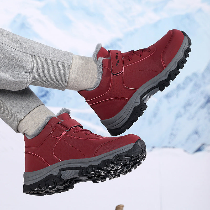 Damen Trekking-Sneaker mit isoliertem Innenfutter und rutschfester Sohle EB