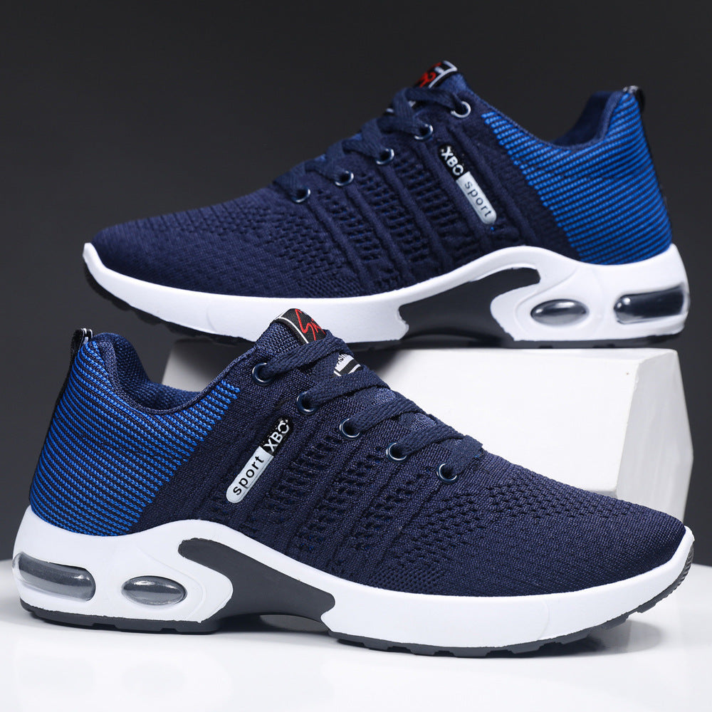 Damen Sportliche Sneakers mit atmungsaktiver Oberflächenstruktur und dämpfender Sohle EB