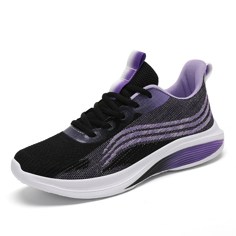 Damen Lauf-Sneaker mit atmungsaktiver Obermaterialstruktur und dämpfender Sohle EB