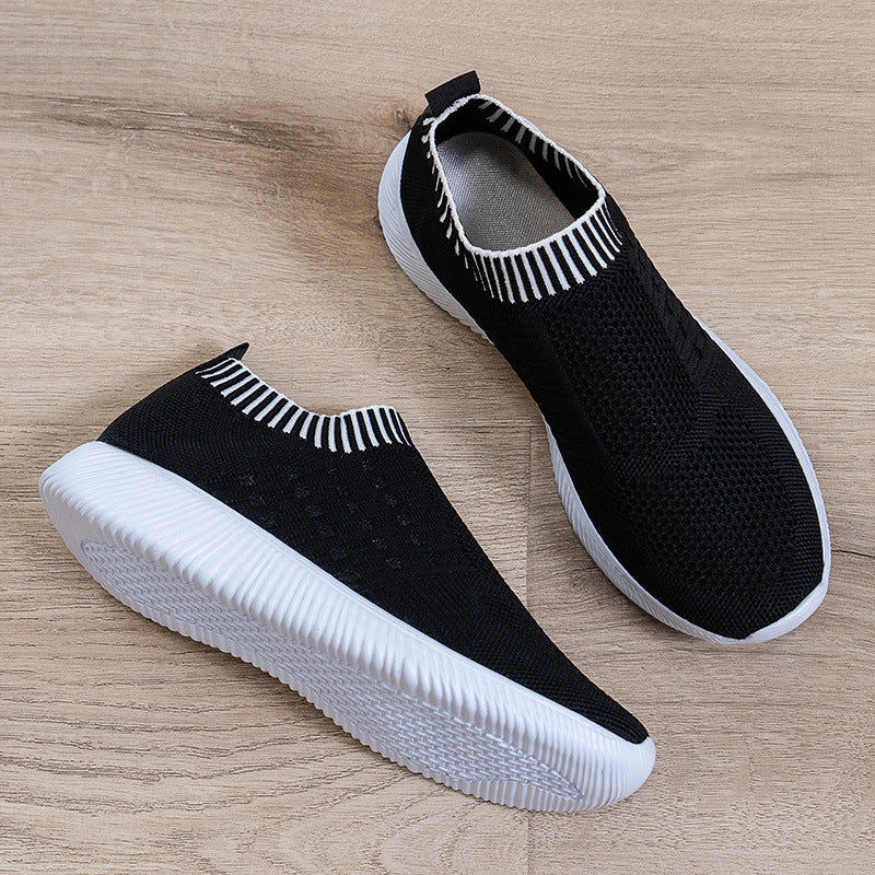 Damen atmungsaktive Sneakersocken mit elastischem Einstieg EB