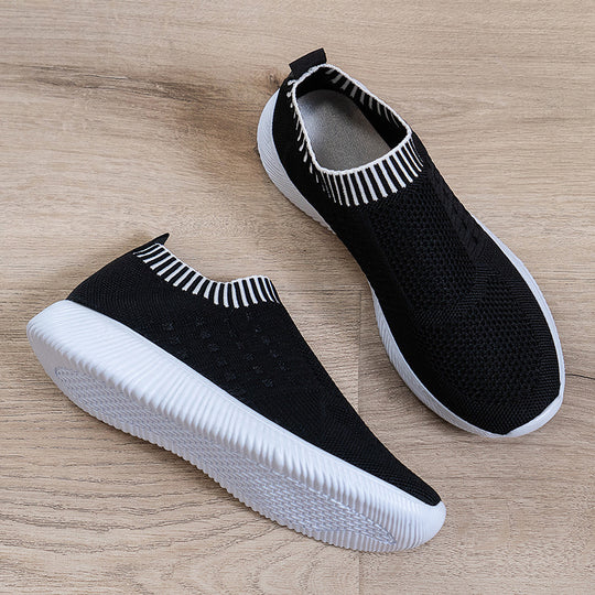 Damen atmungsaktive Sneakersocken mit elastischem Einstieg EB