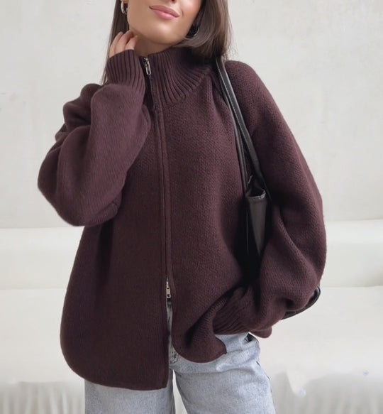 Damen modischer Strickpullover EB