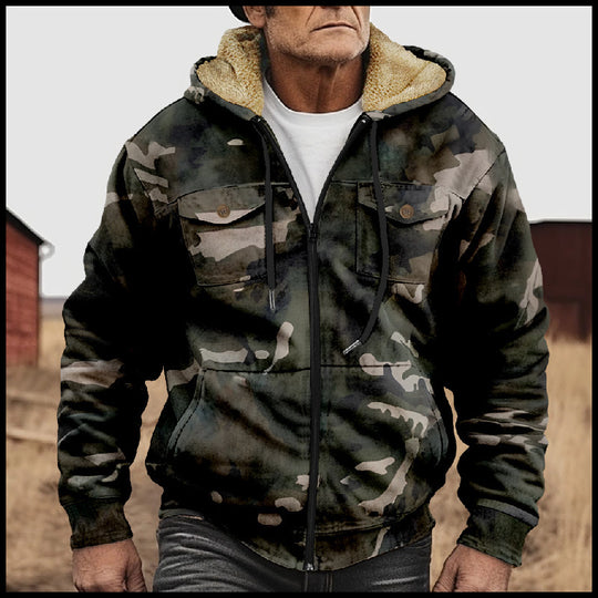 EB | Herren Hoodie im Camouflage-Look