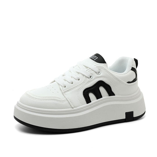 Damen Plattform-Sneaker mit modernem Design EB