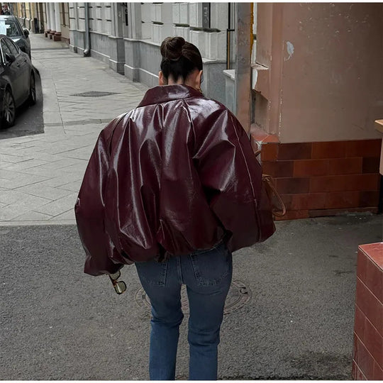 Damen Oversized jacke EB