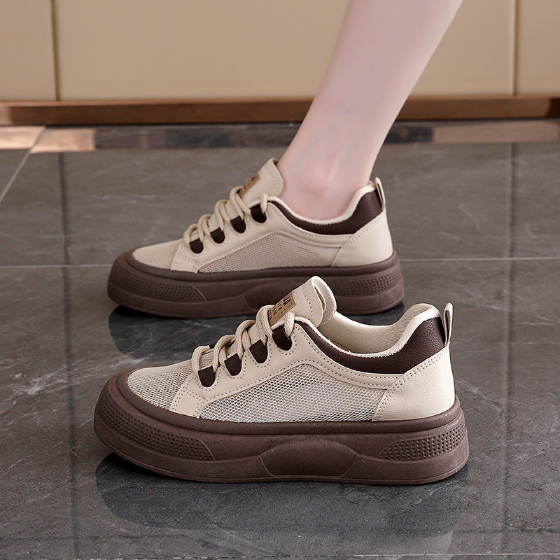 Damen Atmungsaktive Sneakers mit ergonomischem Design und rutschfester Sohle EB