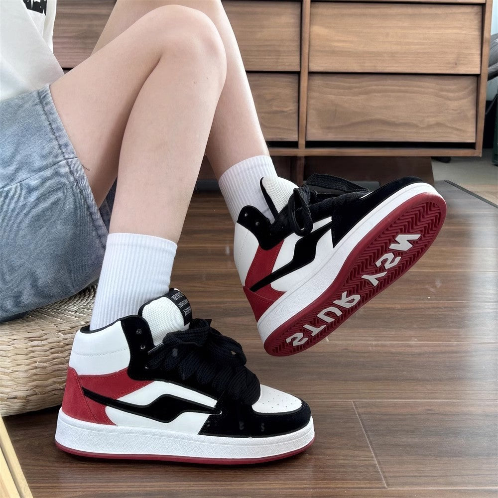 Damen High-Top Sneaker mit speziellem Tragekomfort und strapazierfähigem Obermaterial EB