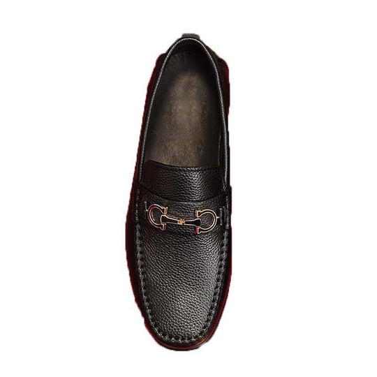 Herren Mokassins mit luxuriösem Leder und elegantem Zierdetail EB