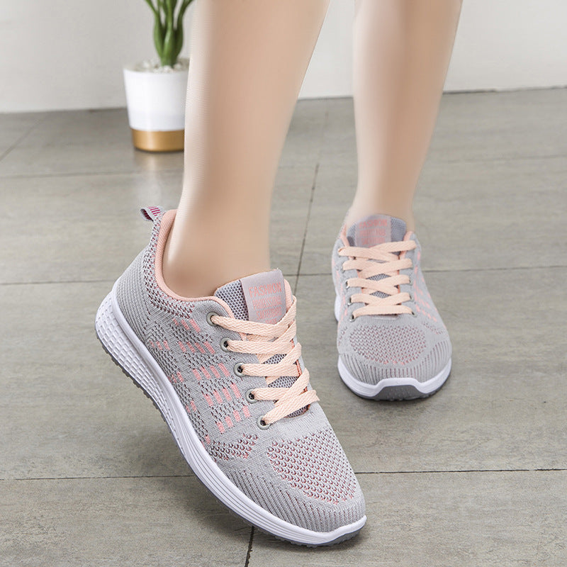 Damen bequeme und atmungsaktive Trainingsschuhe EB