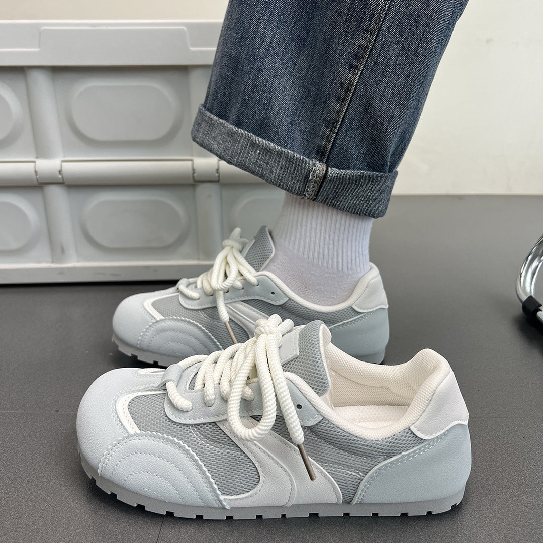 Damen Sportliche Sneakers mit atmungsaktivem Mesh-Obermaterial und flexiblem Sohlenprofil EB