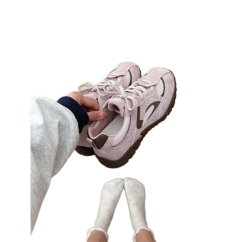 Damen sportliche Sneaker mit atmungsaktivem Mesh und Cushioning EB