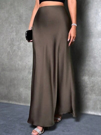 Damen Maxirock mit fließendem Schnitt und elegantem Fall EB
