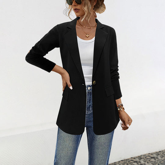 Damen Blazer mit elegantem Schnitt und praktischen Taschen EB