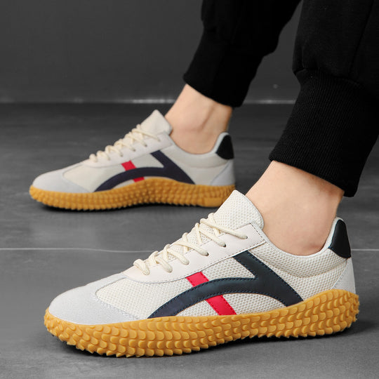 Damen modische Freizeitschuhe mit atmungsaktivem Mesh-Obermaterial und rutschfester Sohle EB
