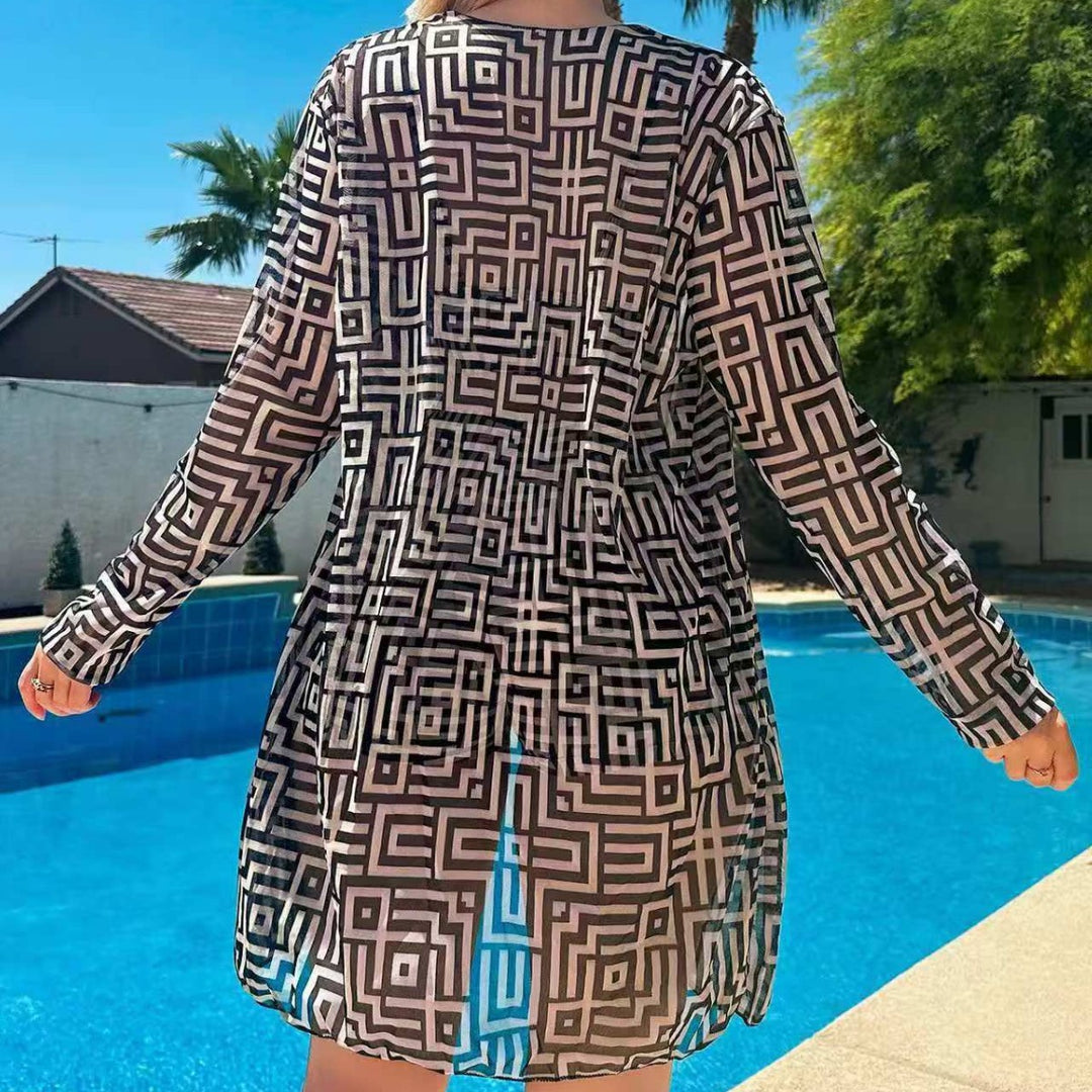 Damen Bikiniset mit leichtem Überwurf EB