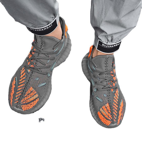 Damen Sportliche Sneakers mit atmungsaktivem Obermaterial und rutschfester Laufsohle EB