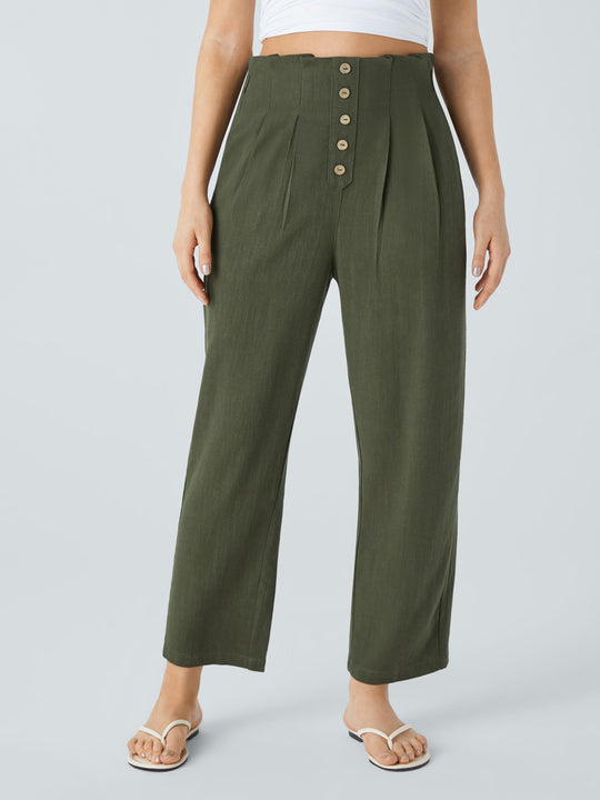 Damen Hochwertige Stoffhose EB
