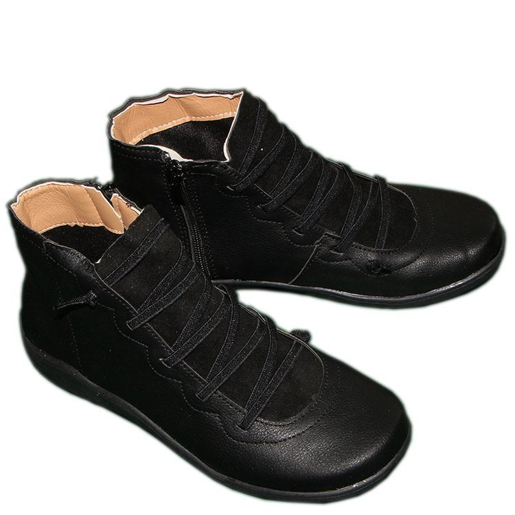 Damen Bequeme und modische Stiefeletten EB