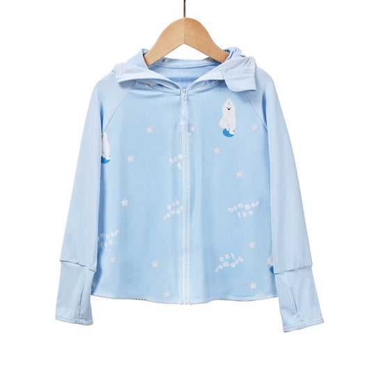 Damen Leichte und atmungsaktive Schutzjacke mit Kapuze EB