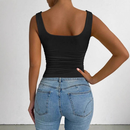 Damen Figurbetontes Top EB