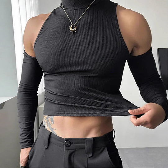 Damen Oberteil mit kaltem Schulterdesign EB