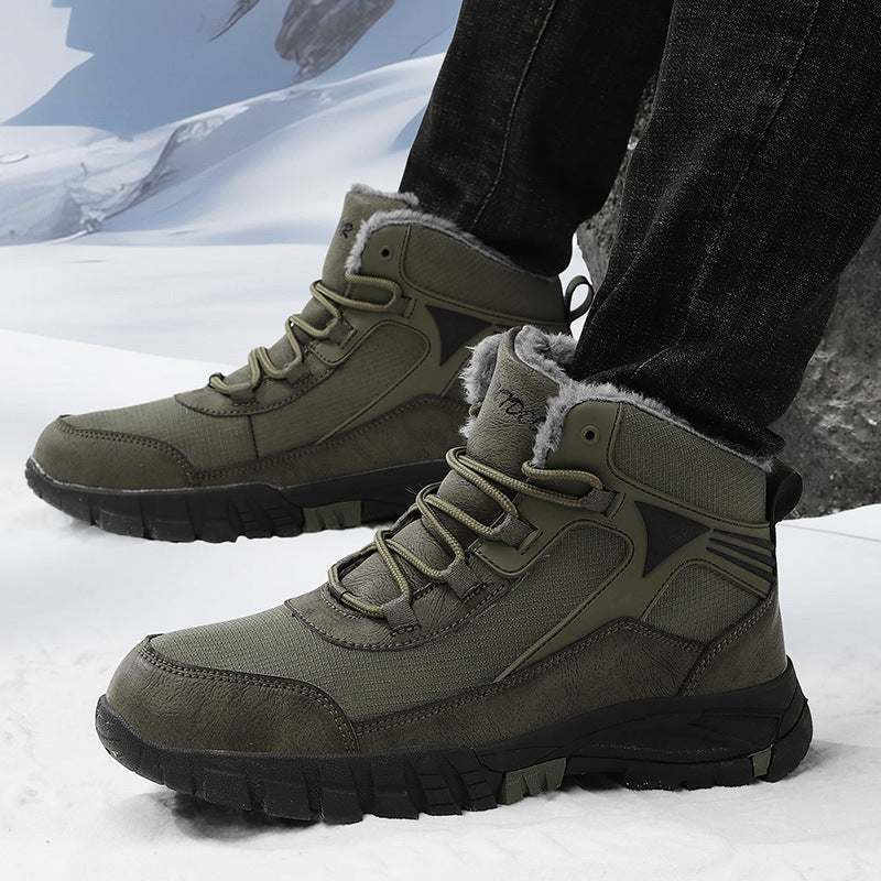 Damen Winterliche Wanderschuhe mit isolierendem Innenfutter und rutschfester Sohle EB
