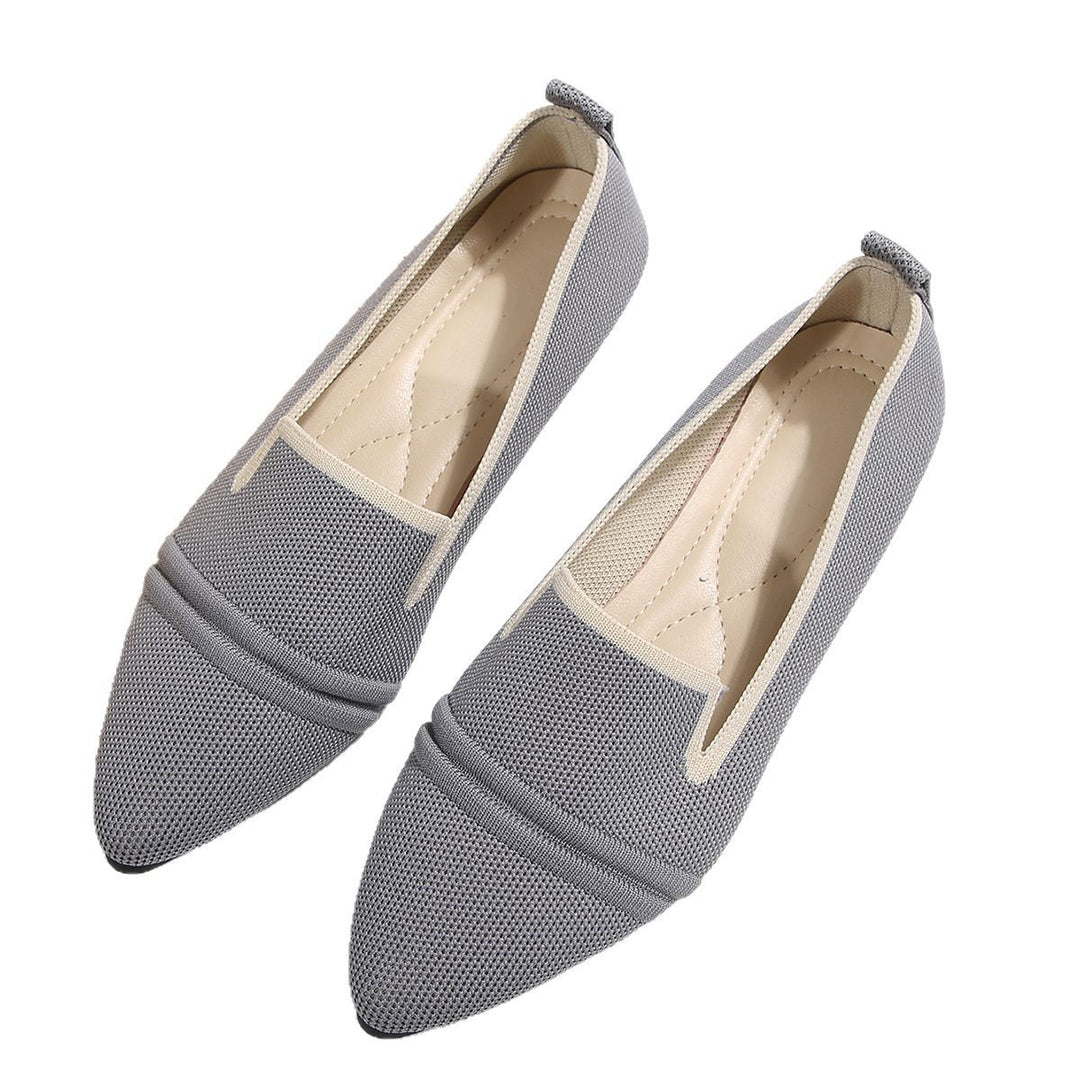 Damen elegante Slipper mit atmungsaktivem Obermaterial EB