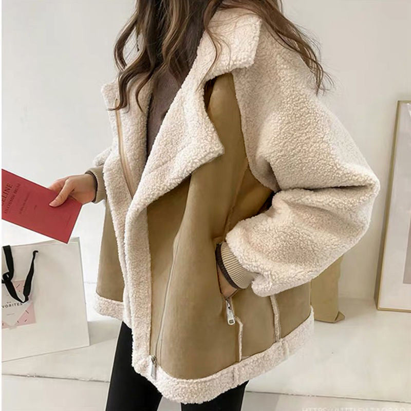 EB | Overgrößed Plüschjacke