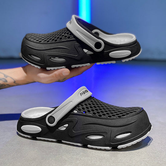 Herren Atmungsaktive Clogs mit verstellbarem Riemen EB