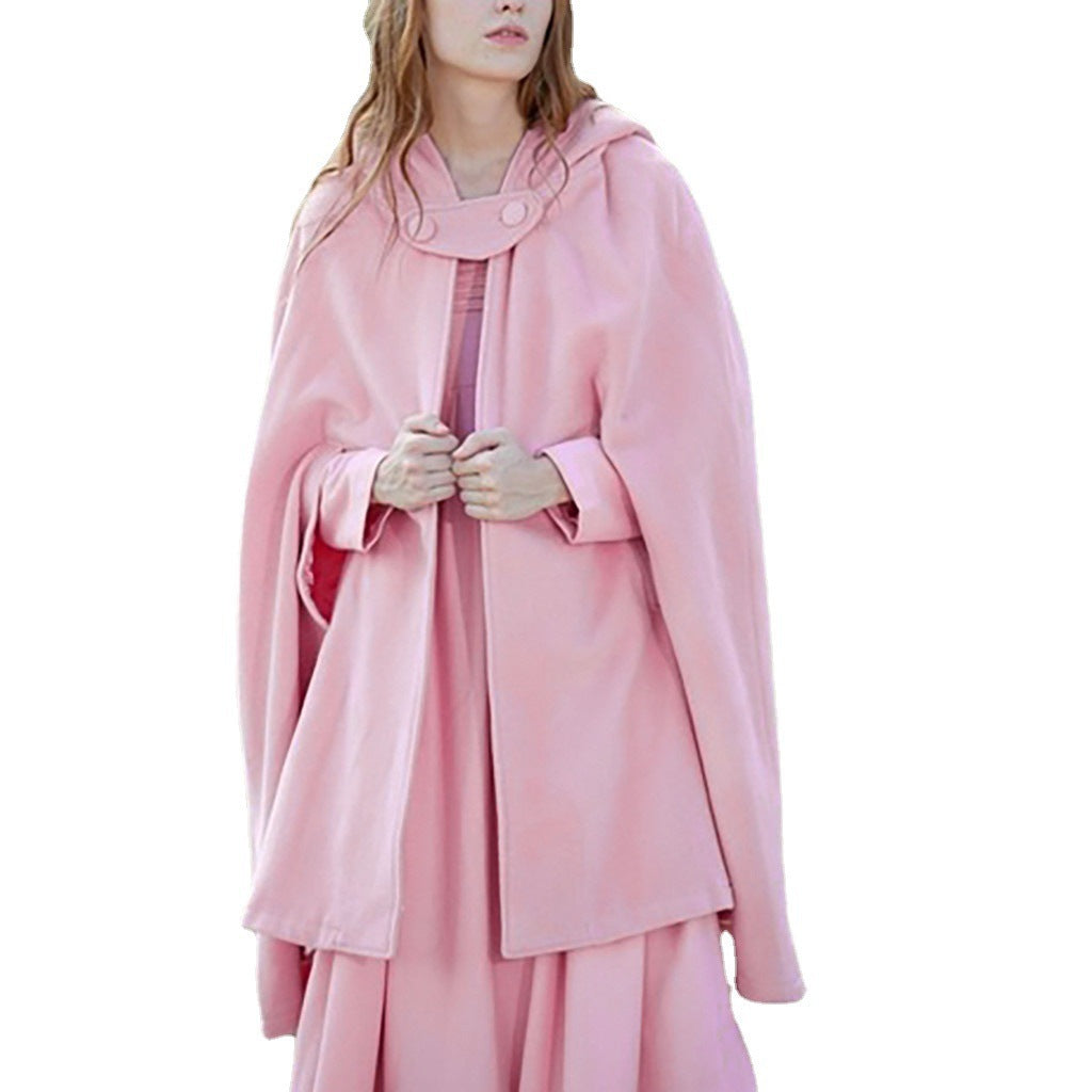 Damen Überwurf Poncho EB