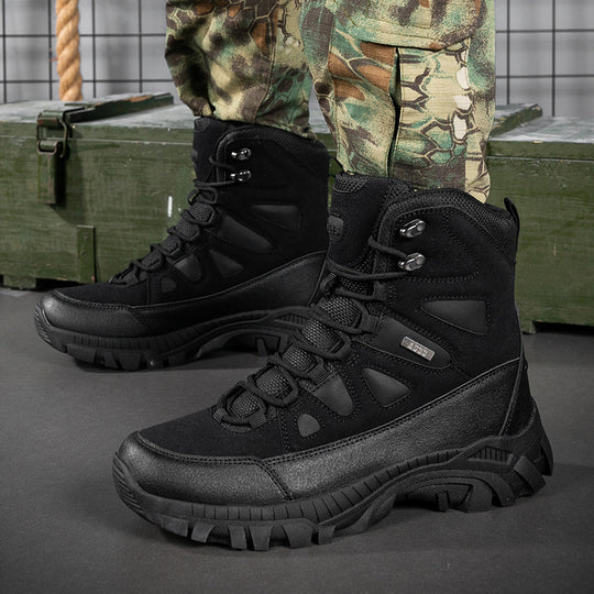 Herren Multifunktionale Tactical Stiefel mit rutschfester Sohle und atmungsaktiver Konstruktion EB