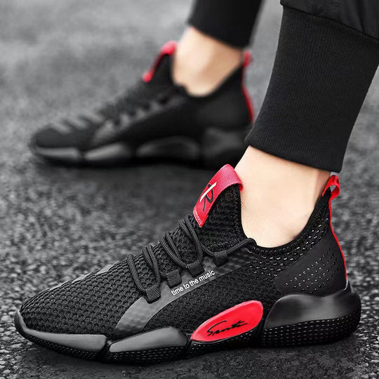 Damen Sportliche Freizeitschuhe mit atmungsaktivem Obermaterial und rutschfester Sohle EB