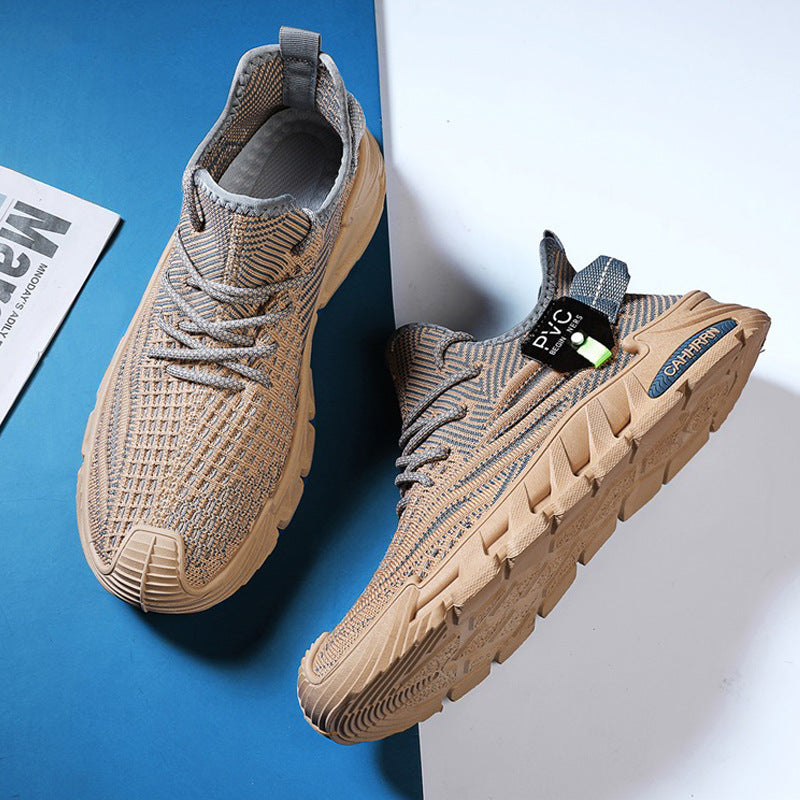 Damen Sportliche Sneaker mit atmungsaktivem Obermaterial und dämpfender Sohle EB