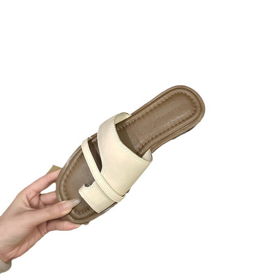 Damen Sandalen mit komfortablem Fußbett und modernem Riemendesign EB